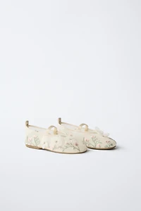 FLORAL BALLET FLATS
