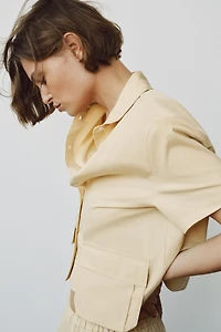 ZW COLLECTION POCKET SHIRT