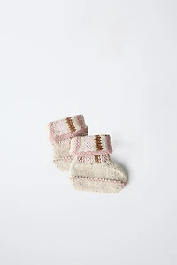 KNIT BOOTIES