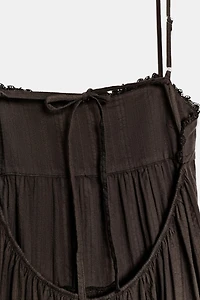 PANELLED LONG DRESS