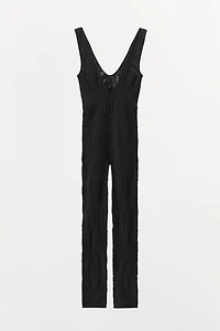 SEAMLESS LACE JUMPSUIT