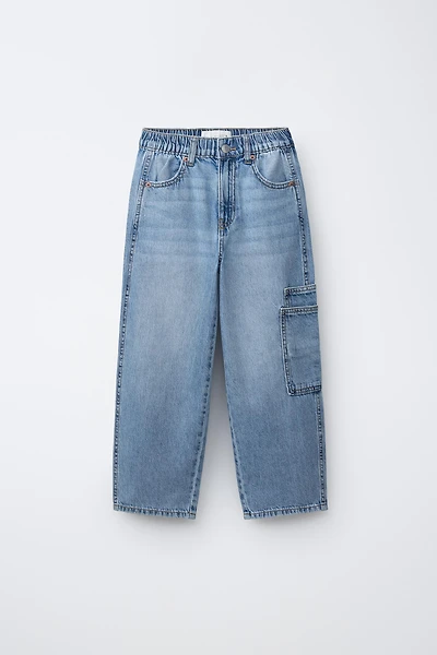 FLOWY CARGO JEANS