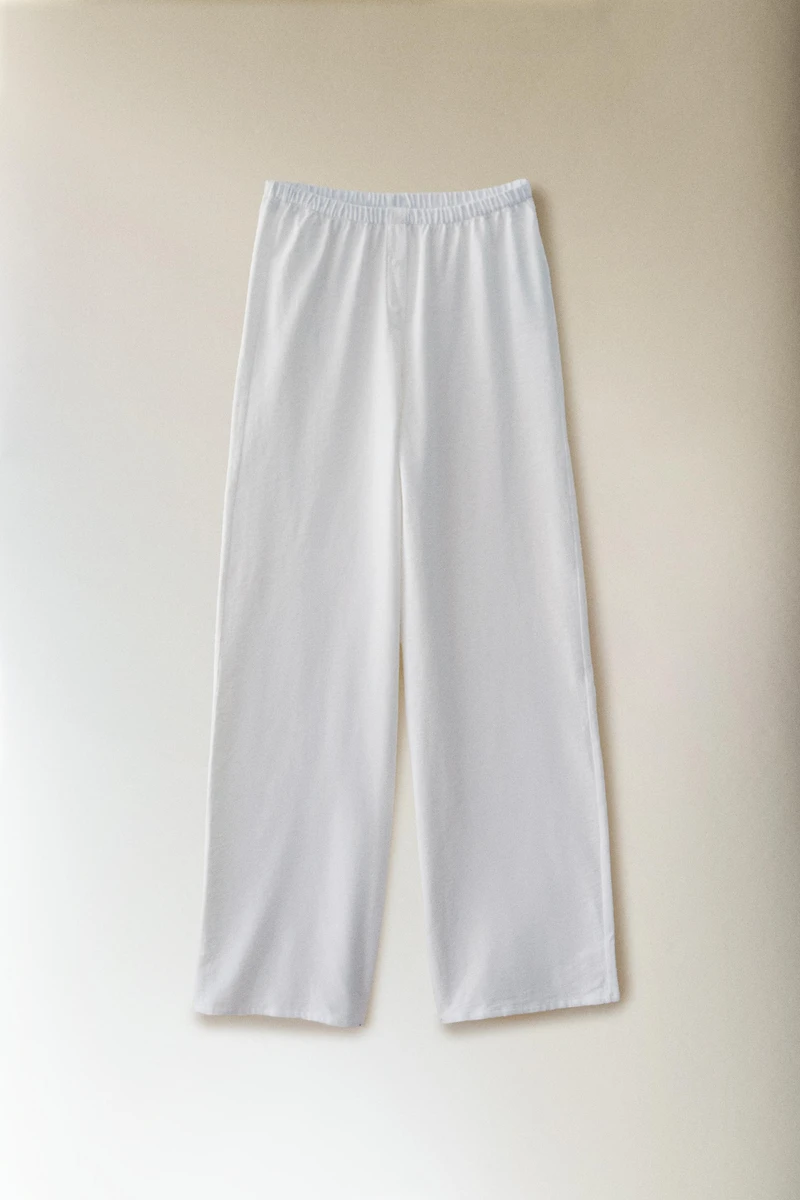 PANTALON LONG EN COTON
