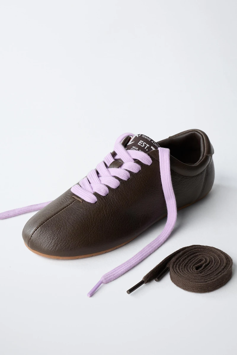 DERBYS EN CUIR CHAMPION ® X ZARA