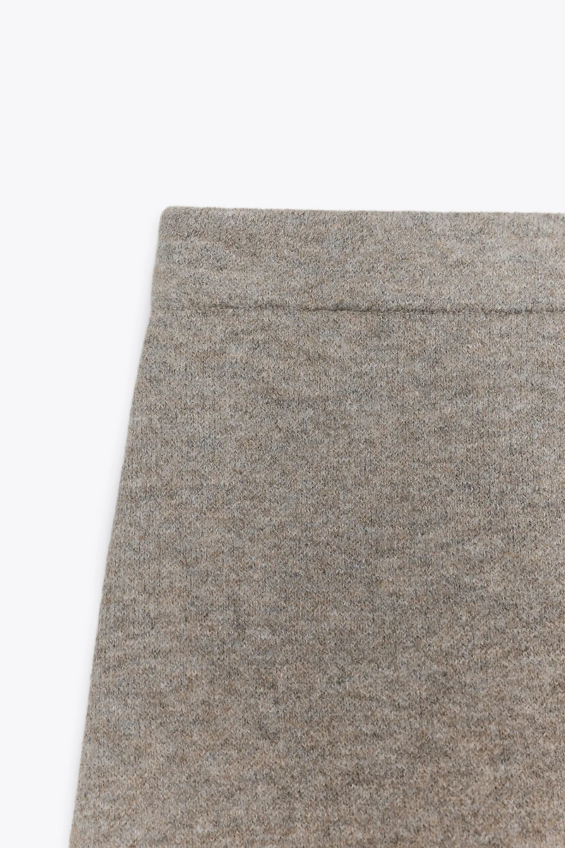 KNIT MIDI SKIRT