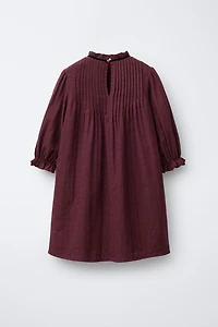 ROBE EN PLUMETIS BRILLANT