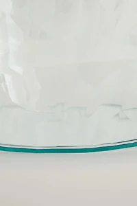 ACRYLIC BOWL WITH RAISED DIAMOND DESIGN