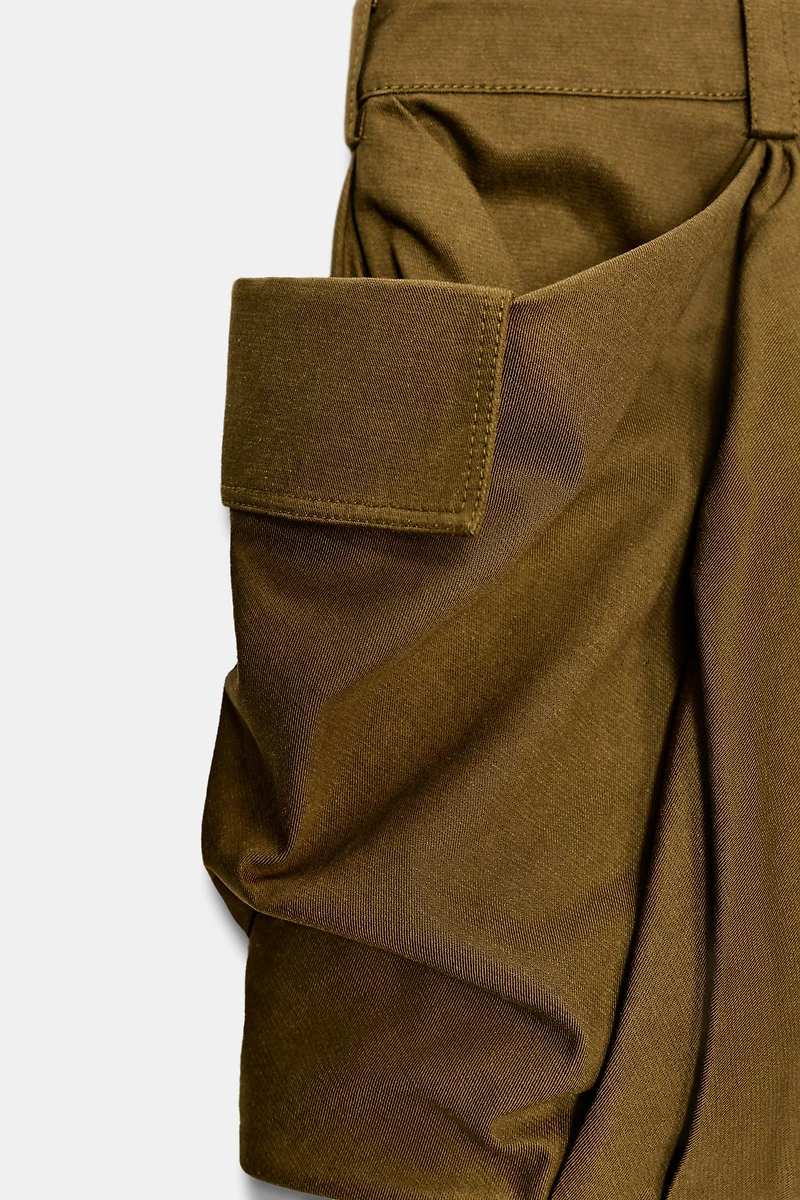 ZW COLLECTION CARGO MINI SKIRT