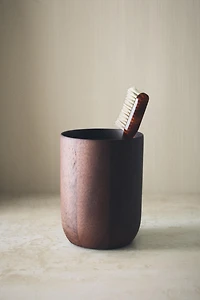 WOODEN TOOTHBRUSH HOLDER