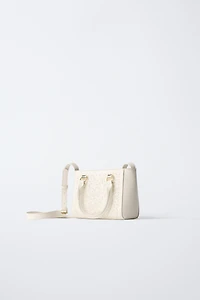PEARL TRIM CROSSBODY BAG