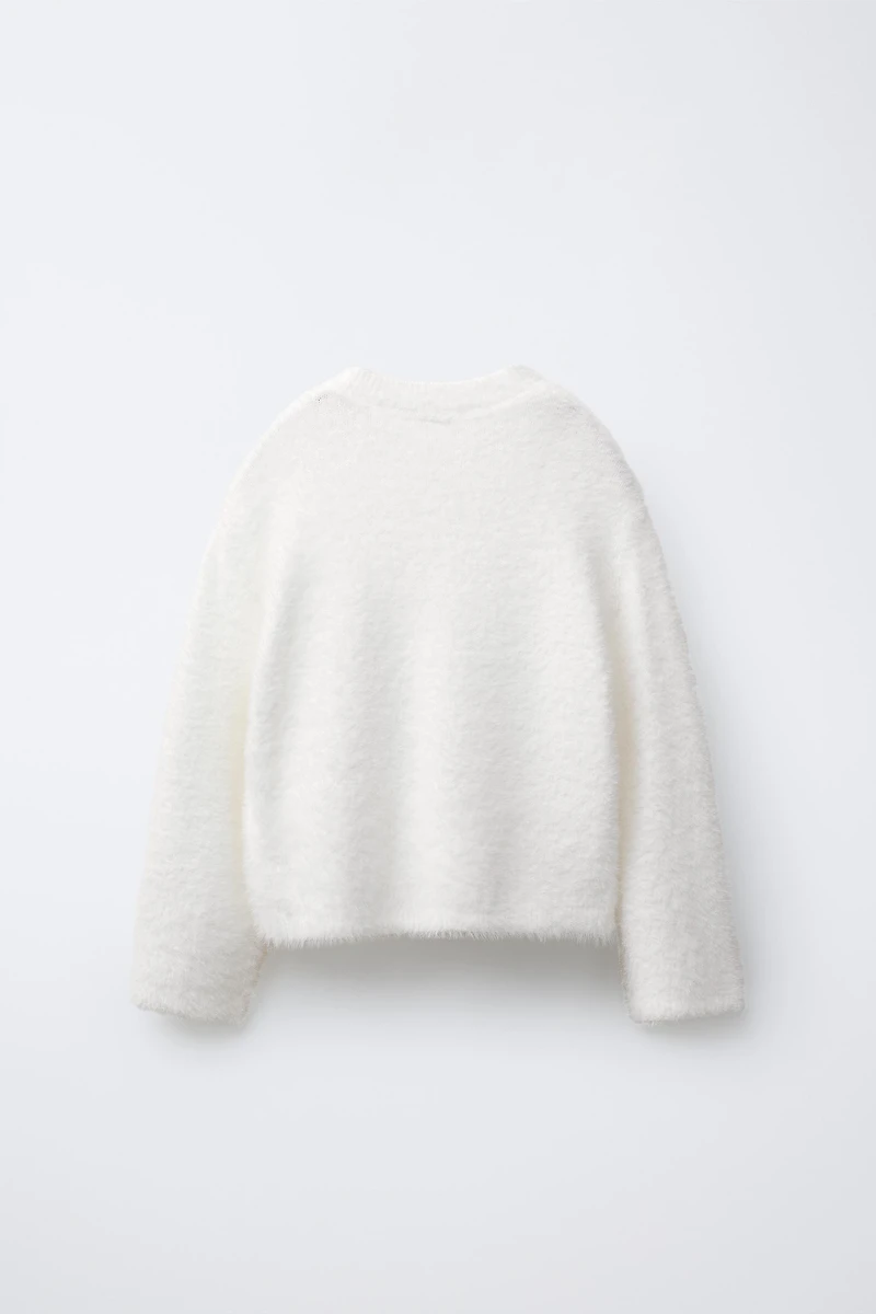 PULL EN MAILLE EFFET POIL