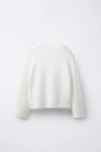 PULL EN MAILLE EFFET POIL