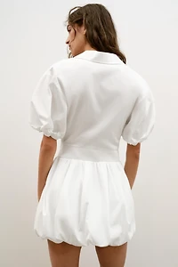 ROBE MINI EN POPELINE