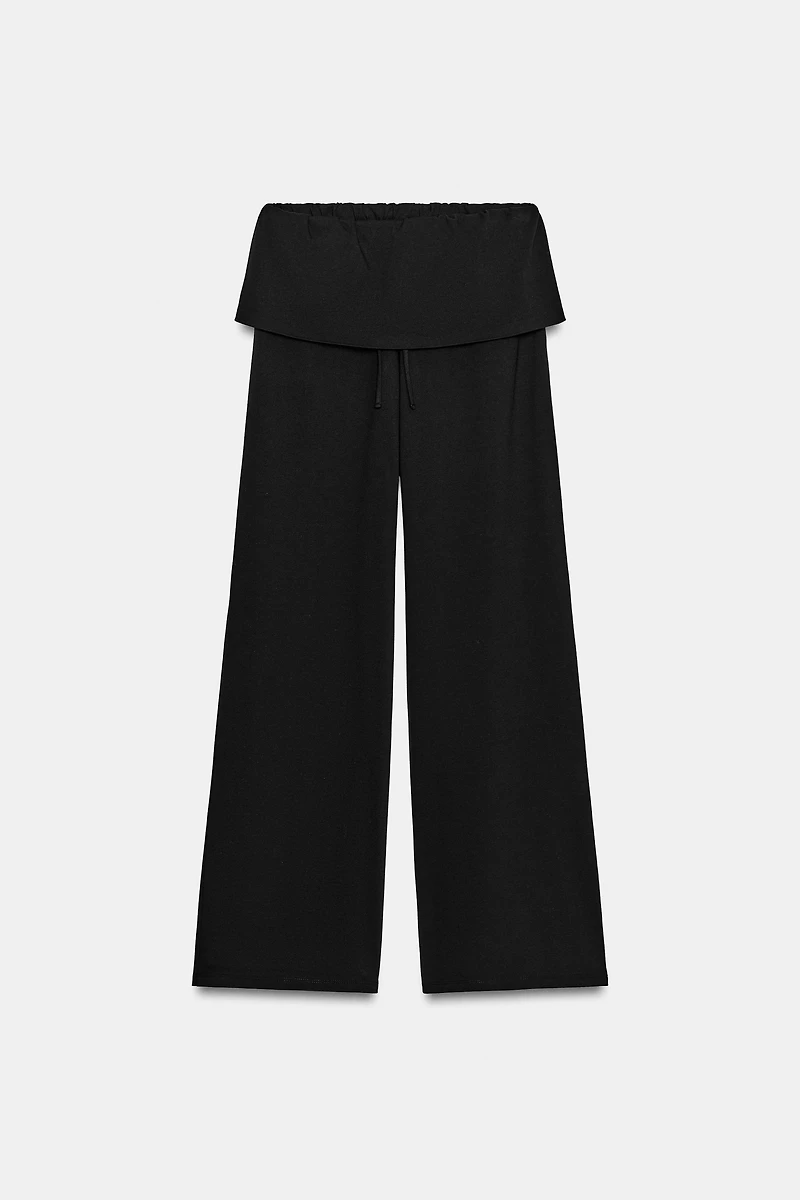 HEAVY COTTON SASH PANTS