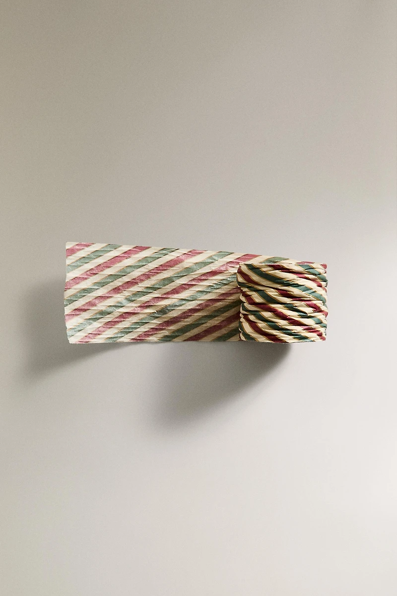 STRIPED PAPER RIBBON CHRISTMAS