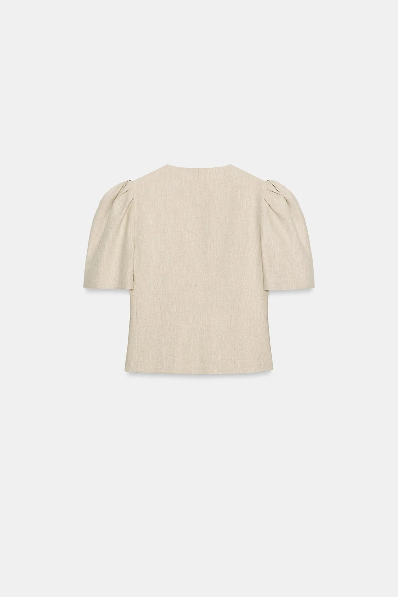 PUFF SLEEVE BLAZER