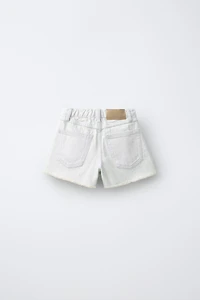 RIPPED DENIM SHORTS