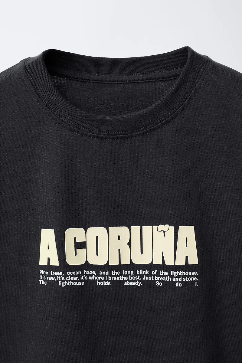 A CORUÑA CITY T-SHIRT