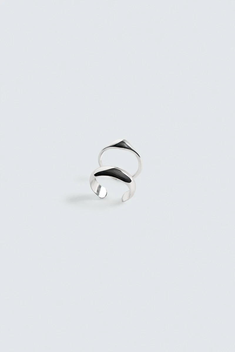 PACK OF 2 COMBINED METAL RINGS