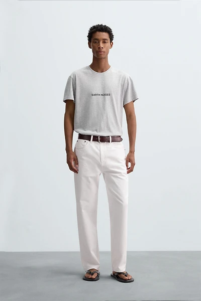 T-SHIRT SLIM FIT INSCRIPTION