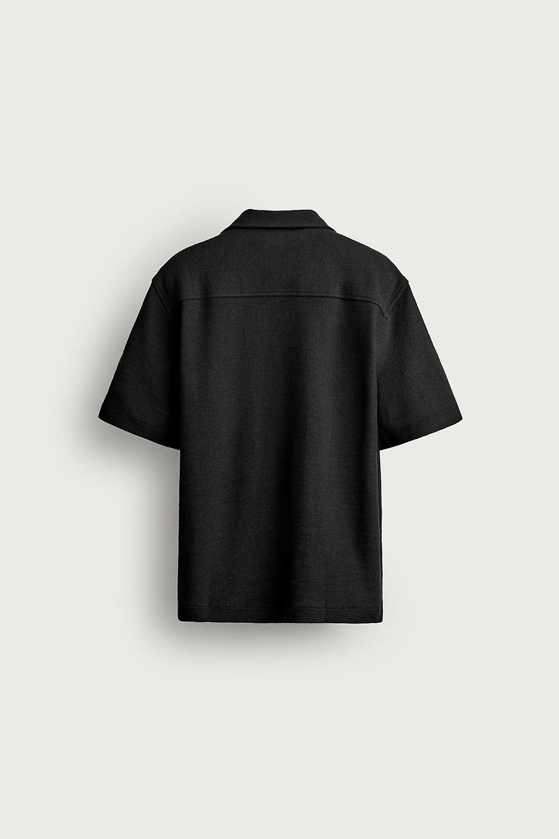 TEXTURED WEAVE SHIRT