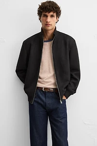 FAUX SUEDE JACKET