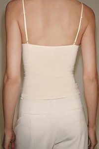 TOP EN MÉLANGE DE POLYAMIDE