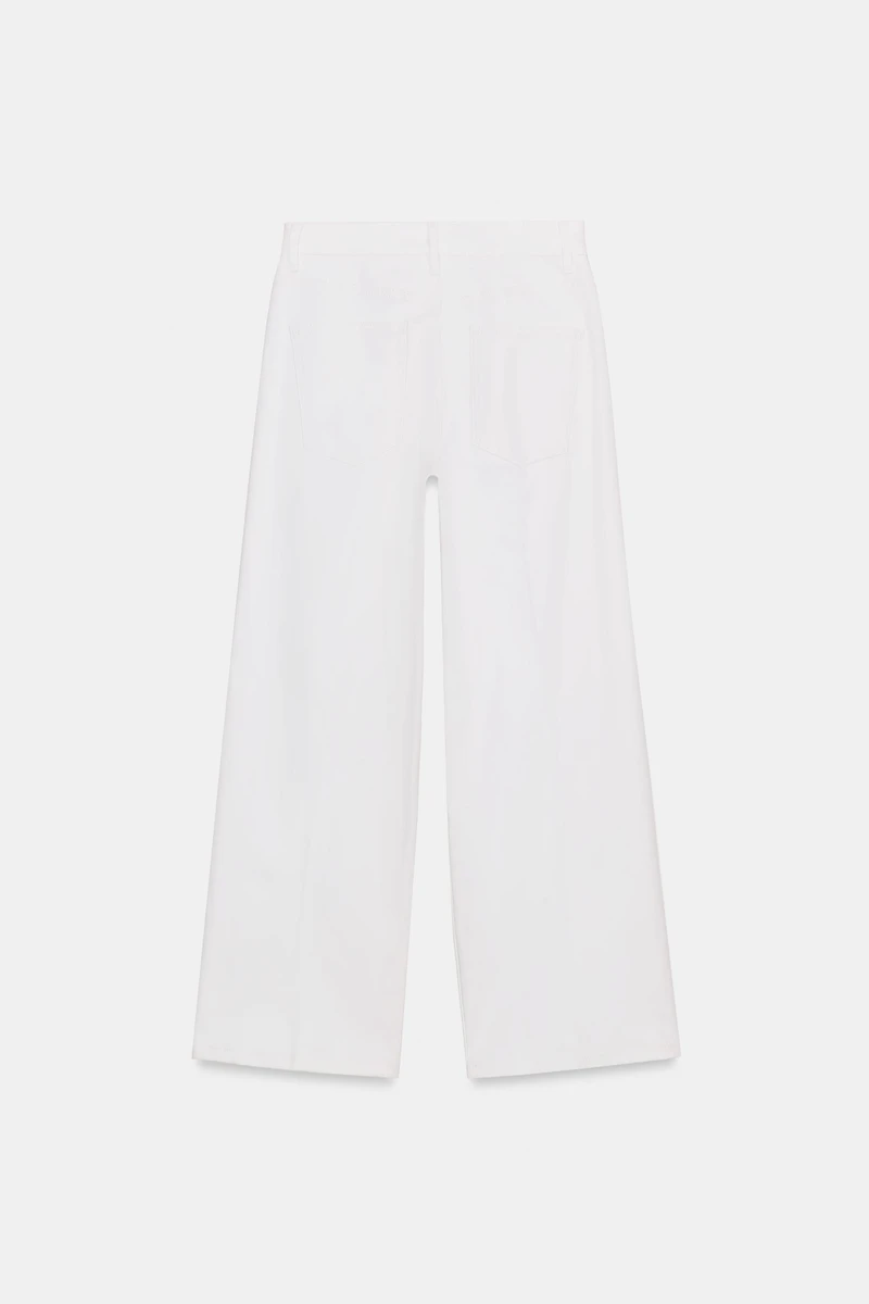 ZW COLLECTION WIDE LEG HIGH-RISE JEANS