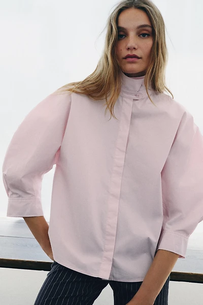 ZW COLLECTION PUFF SLEEVE SHIRT