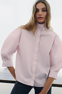 ZW COLLECTION PUFF SLEEVE SHIRT