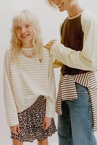 ANIMAL PRINT SKORT