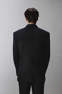 VESTE DE COSTUME CROISÉE EN LAINE