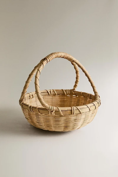 PANIER DOUBLE ANSE BAMBOU