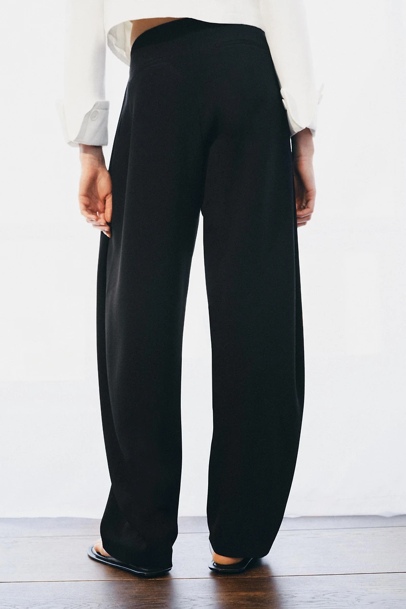 ZW COLLECTION WIDE LEG PLEATED PANTS