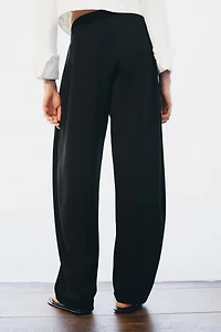 ZW COLLECTION WIDE LEG PLEATED PANTS