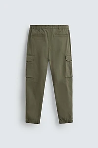 SLIM FIT CARGO PANTS