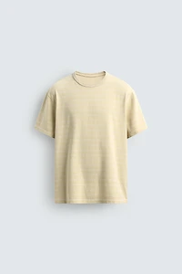 WASHED STRIPED T-SHIRT