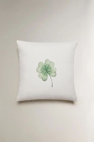 HOUSSE DE COUSSIN TRÈFLE