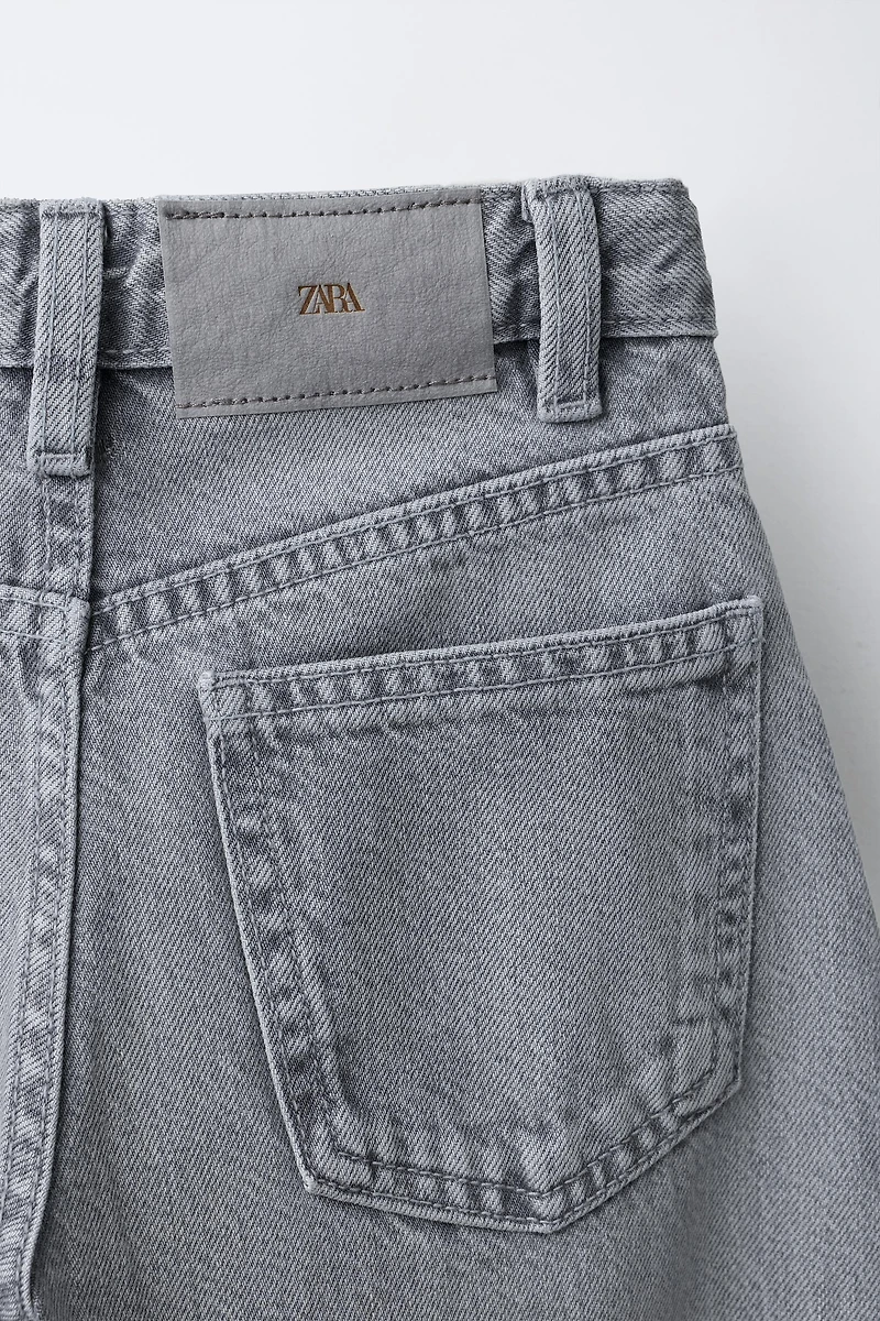 RIPPED BARREL JEANS