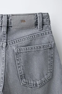 RIPPED BARREL JEANS