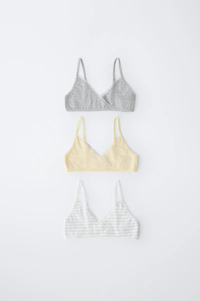 AGES 9-14/ THREE-PACK OF STRIPED TOPS