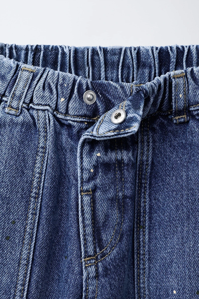 POLKA DOT BALLOON JEANS