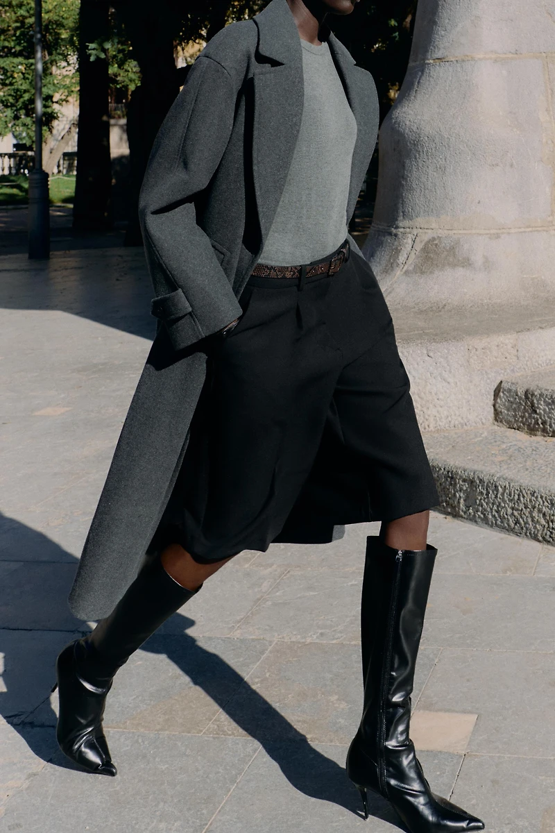 LONG SHORTS WITH BELT