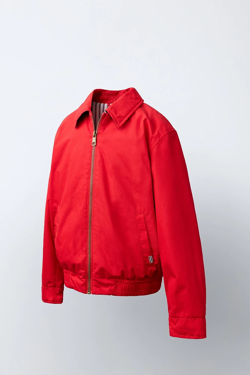 QUILTED BOMBER JACKET