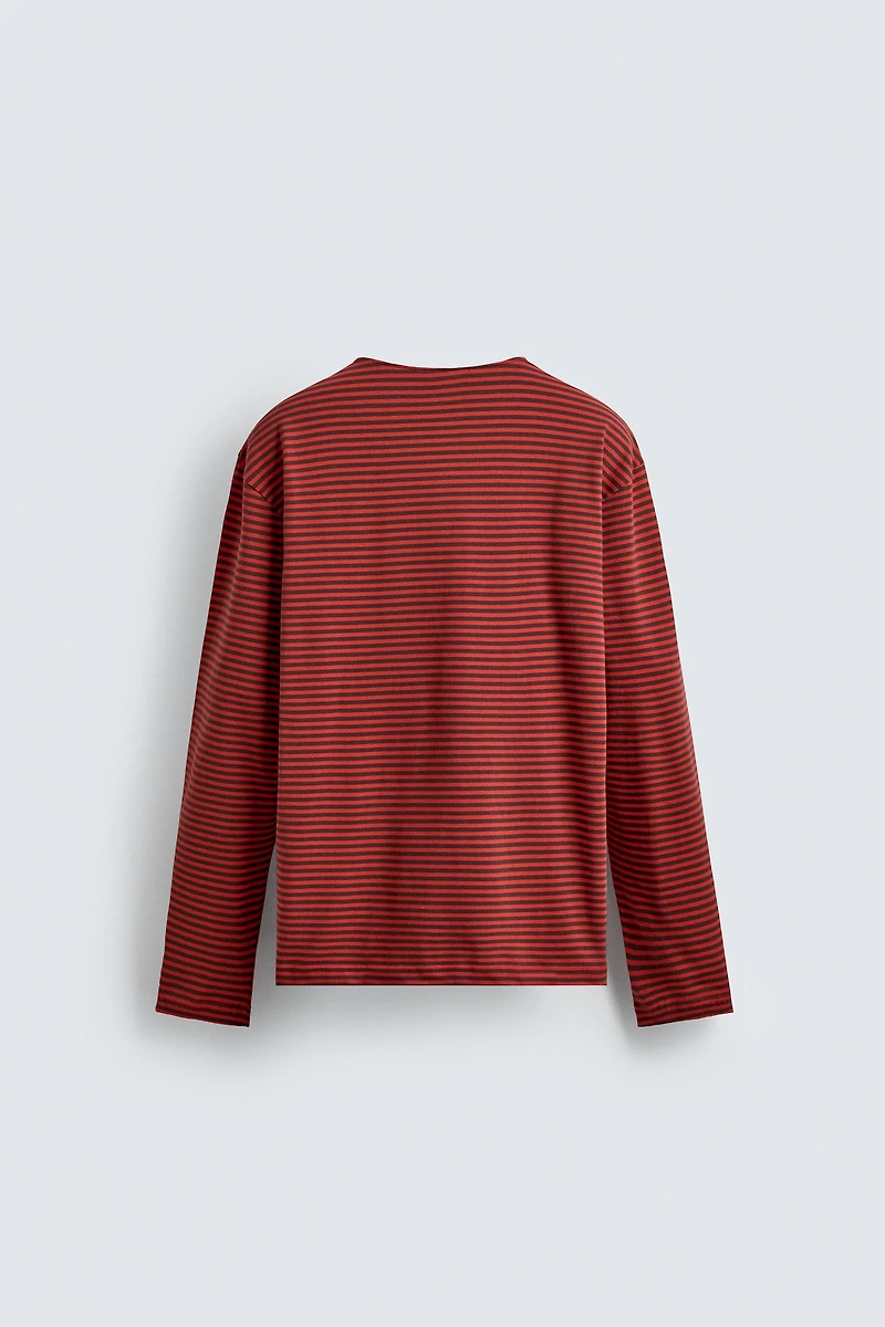 LIMITED EDITION STRIPED JACQUARD T-SHIRT