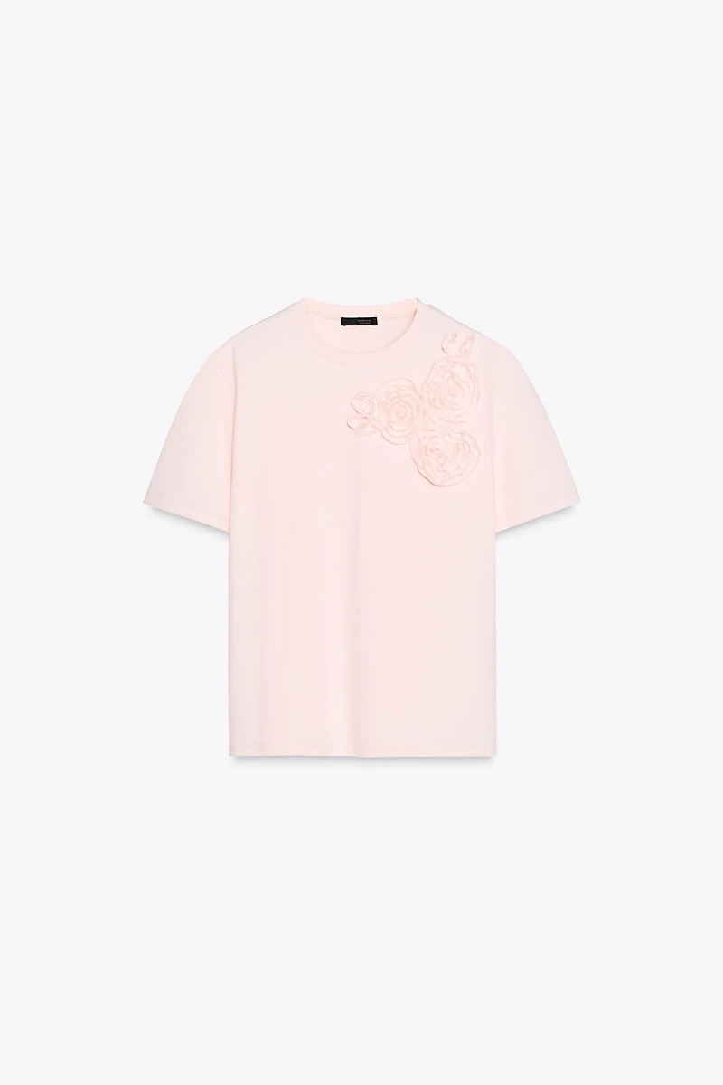 T-SHIRT À FLEUR