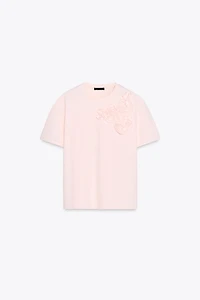 T-SHIRT À FLEUR