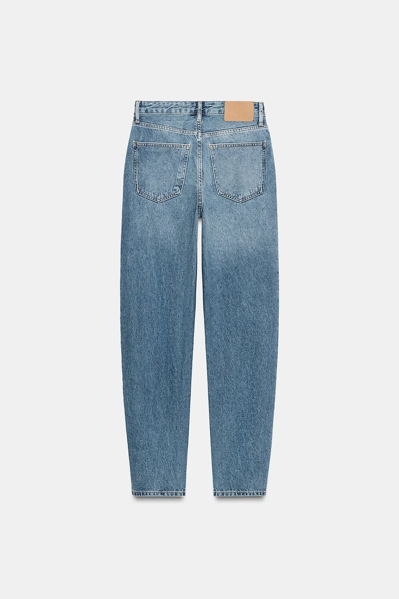 ZW COLLECTION TAPERED PATCHWORK JEANS