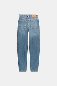 ZW COLLECTION TAPERED PATCHWORK JEANS