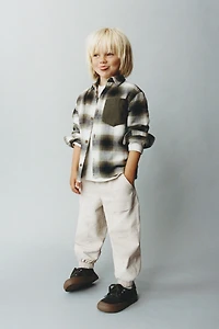PLAID POCKET SHIRT